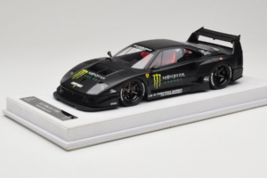 Ferrari F40 LB Works Monster Energy Matt Black BBA 1:18 REMC026 Resin - image 2 of 7