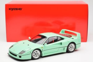 Ferrari F40 Mint Green Kyosho 1:18 08416MG Diecast - image 10 of 10