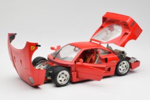 Ferrari F40 Red Bburago 1:18 3032 Diecast - image 2 of 8