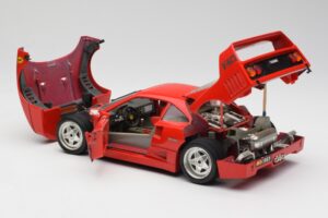 Ferrari F40 Red Bburago 1:18 3032 Diecast - image 5 of 8