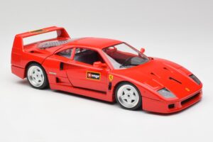 Ferrari F40 Red Bburago 1:18 3332 Diecast - image 6 of 8
