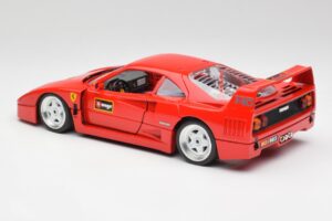 Ferrari F40 Red Bburago 1:18 3332 Diecast - image 7 of 8