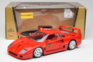 Ferrari F40 Red Bburago 1:18 3332 Diecast - image 8 of 8