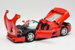 Ferrari F50 Cabriolet Red Bburago 1:18 3352 Diecast - image 2 of 8