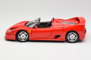 Ferrari F50 Cabriolet Red Bburago 1:18 3352 Diecast - image 4 of 8