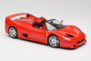 Ferrari F50 Cabriolet Red Bburago 1:18 3352 Diecast - image 6 of 8