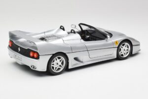 Ferrari F50 Cabriolet Silver Bburago 1:18 3372 Diecast - image 3 of 8