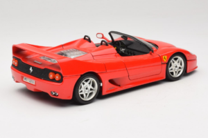 Ferrari F50 Convertible Red Bburago 1:18 3372-P1 Diecast - image 3 of 8