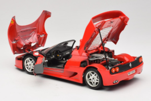 Ferrari F50 Convertible Red Bburago 1:18 3372-P1 Diecast - image 5 of 8