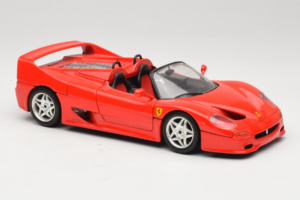 Ferrari F50 Convertible Red Bburago 1:18 3372-P1 Diecast - image 6 of 8