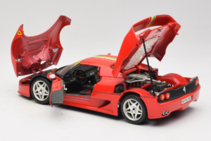 Ferrari F50 Coupe #6 Red with Italian Flag Bburago 1:18 3382-P1 Diecast - image 5 of 8