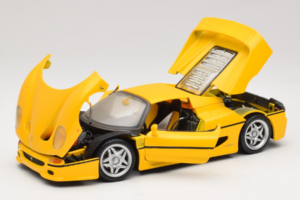 Ferrari F50 Coupe Shell Yellow Maisto 1:18 3076-Y1 Diecast - image 2 of 8