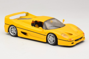 Ferrari F50 Coupe Shell Yellow Maisto 1:18 3076-Y1 Diecast - image 6 of 8