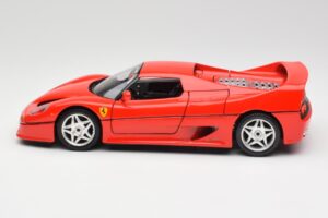 Ferrari F50 Hardtop Red Bburago 1:18 3362 Diecast - image 4 of 8