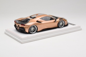Ferrari SF90 Novitec Gold Silver Stripe IVY 1:18 REMC028 Resin - image 3 of 7