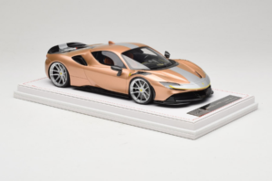 Ferrari SF90 Novitec Gold Silver Stripe IVY 1:18 REMC028 Resin - image 4 of 7