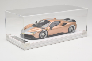 Ferrari SF90 Novitec Gold Silver Stripe IVY 1:18 REMC028 Resin - image 6 of 7