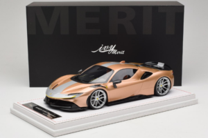Ferrari SF90 Novitec Gold Silver Stripe IVY 1:18 REMC028 Resin - image 7 of 7
