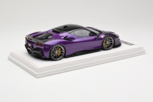 Ferrari SF90 Stradale Novitec Purple Metallic IVY 1:18 REMC021 Resin - image 3 of 7