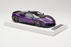 Ferrari SF90 Stradale Novitec Purple Metallic IVY 1:18 REMC021 Resin - image 4 of 7