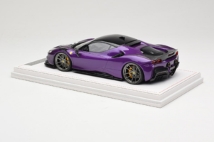 Ferrari SF90 Stradale Novitec Purple Metallic IVY 1:18 REMC021 Resin - image 5 of 7