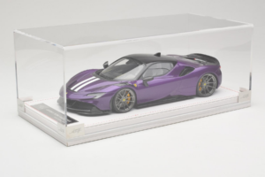 Ferrari SF90 Stradale Novitec Purple Metallic IVY 1:18 REMC021 Resin - image 6 of 7