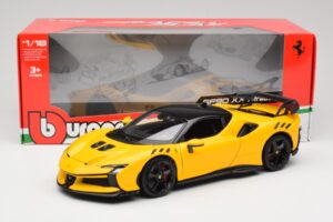 Ferrari SF90 XX Stradale Giallo Modena Bburago 1:18 18-16020Y Diecast - image 8 of 8