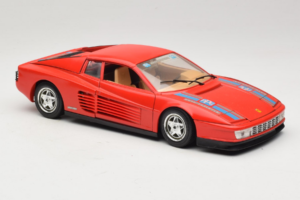 Ferrari Testarossa PPG Auto Refinish Red Bburago 1:18 3039-P3 Diecast - image 6 of 8