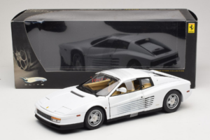 Ferrari Testarossa White Miami Vice Hot Wheels 1:18 P9904 Diecast - image 6 of 6