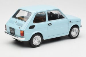 Fiat 126 Light Blue MCG 1:18 MCG18415 Diecast - image 2 of 6