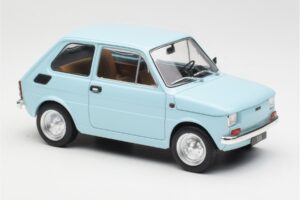 Fiat 126 Light Blue MCG 1:18 MCG18415 Diecast - image 4 of 6
