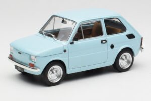Fiat 126 Light Blue MCG 1:18 MCG18415 Diecast