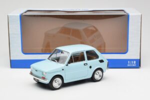 Fiat 126 Light Blue MCG 1:18 MCG18415 Diecast - image 6 of 6