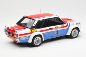Fiat 131 Abarth Fiat France #9 J-C. Andruet / C. Delferrier Winner Rally Sanremo 1977 Kyosho 1:18 08375A Diecast - image 3 of 8