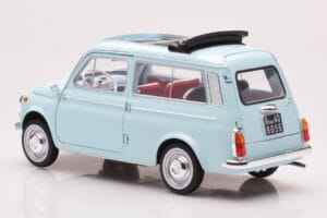 Fiat 500 Giardiniera Acquamarina Blue Norev 1:18 187742 Diecast - image 7 of 7