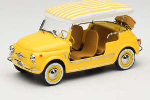 Fiat 500 Jolly Yellow Norev 1:18 187790 Diecast