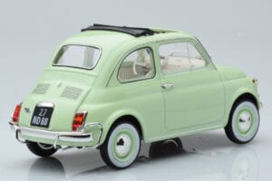 Fiat 500 L Light Green Norev 1:18 187773 Diecast - image 2 of 6
