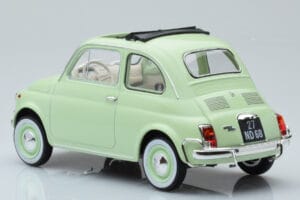 Fiat 500 L Light Green Norev 1:18 187773 Diecast - image 5 of 6