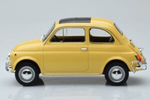 Fiat 500 L Tahiti Yellow Norev 1:18 187772 Diecast - image 3 of 6
