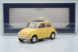 Fiat 500 L Tahiti Yellow Norev 1:18 187772 Diecast - image 6 of 6