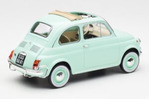Fiat 500L Pastel Blue Norev 1:18 187777 Diecast - image 2 of 6