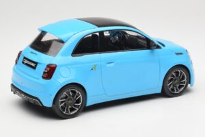 Abarth 500e Blue IXO 1:18 MCG18499 Diecast - image 2 of 6