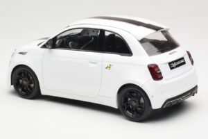 Abarth 500e White IXO 1:18 MCG18497 Diecast - image 5 of 6