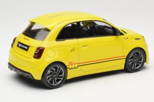 Abarth 500e Yellow IXO 1:18 MCG18498 Diecast - image 2 of 6