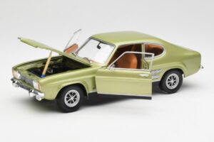 Ford Capri Mk1 Light Green Metallic Minichamps 1:18 18008900 Diecast - image 2 of 8