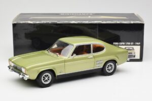 Ford Capri Mk1 Light Green Metallic Minichamps 1:18 18008900 Diecast - image 8 of 8