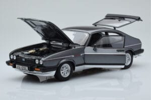 Ford Capri Mk3 2.8 Injection RHD Graphite Grey Norev 1:18 182725 Diecast - image 2 of 8