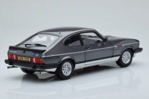 Ford Capri Mk3 2.8 Injection RHD Graphite Grey Norev 1:18 182725 Diecast - image 3 of 8