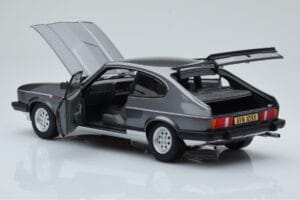 Ford Capri Mk3 2.8 Injection RHD Graphite Grey Norev 1:18 182725 Diecast - image 5 of 8
