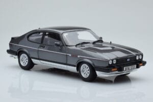 Ford Capri Mk3 2.8 Injection RHD Graphite Grey Norev 1:18 182725 Diecast - image 6 of 8